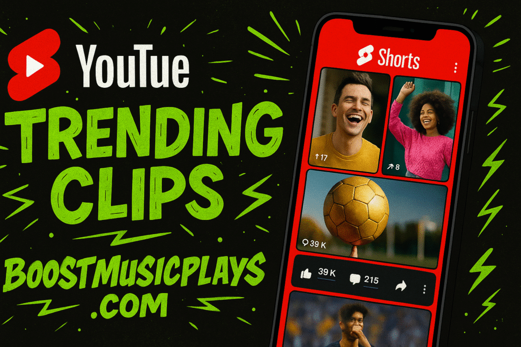 YouTube trending Clips. Buy YouTube Views.