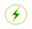 Green Lightning No Background